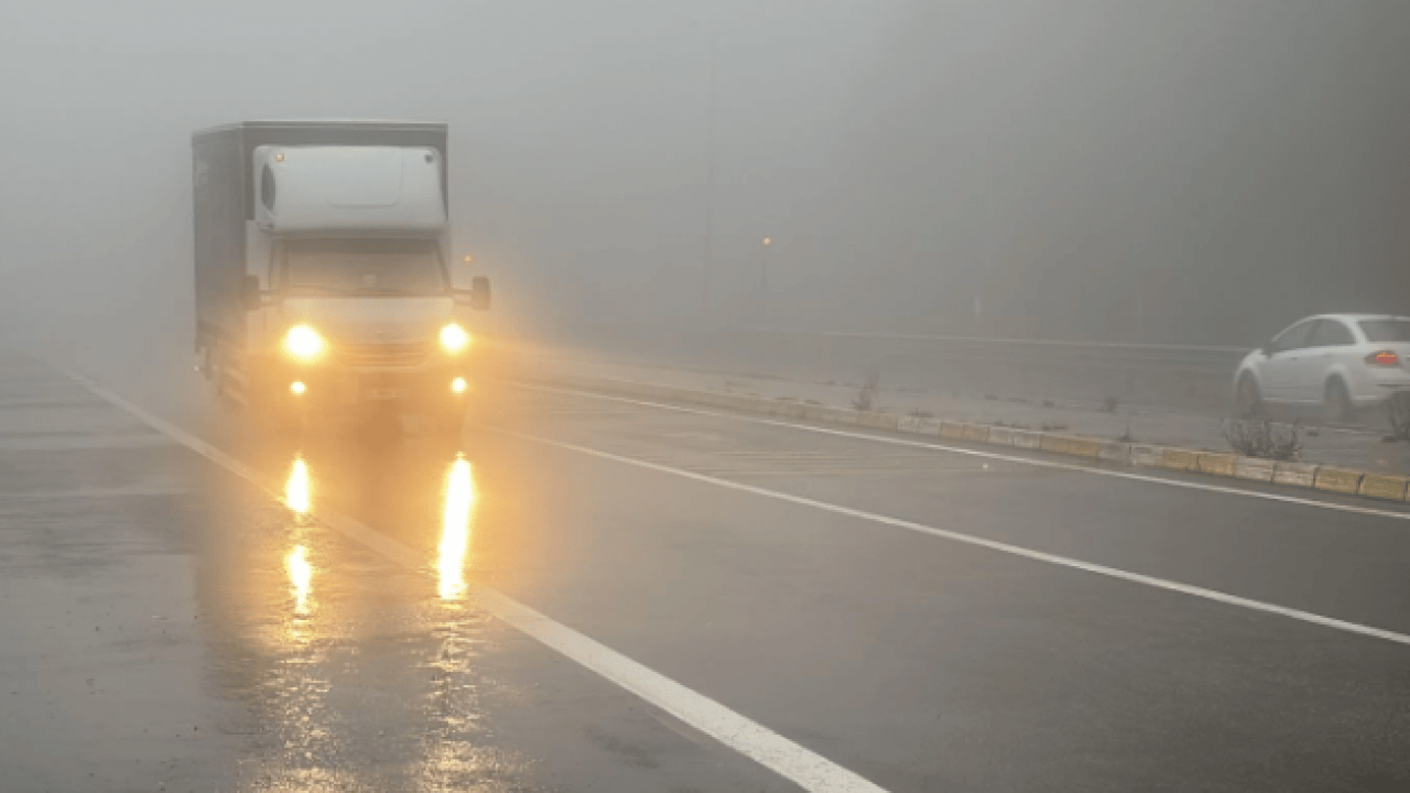 Foto - Sürücüler zor anlar yaşadı! O ilimizde göz gözü görmüyor