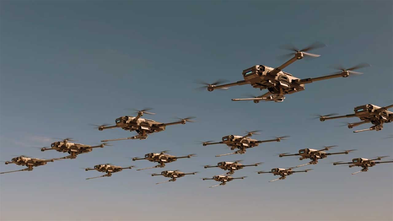 Foto - SWARM projesi! İHA'lar 24 saat havada kalacak