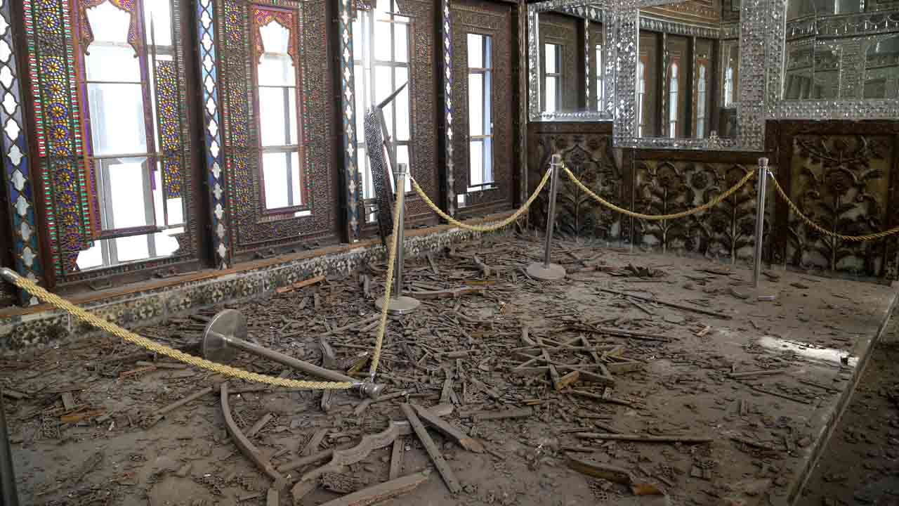 Tahran’da miras yıkıldı: Gülistan Sarayı saldırıda zarar gördü