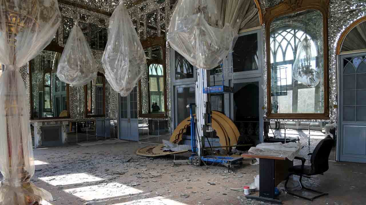 Foto - Tahran’da miras yıkıldı: Gülistan Sarayı saldırıda zarar gördü