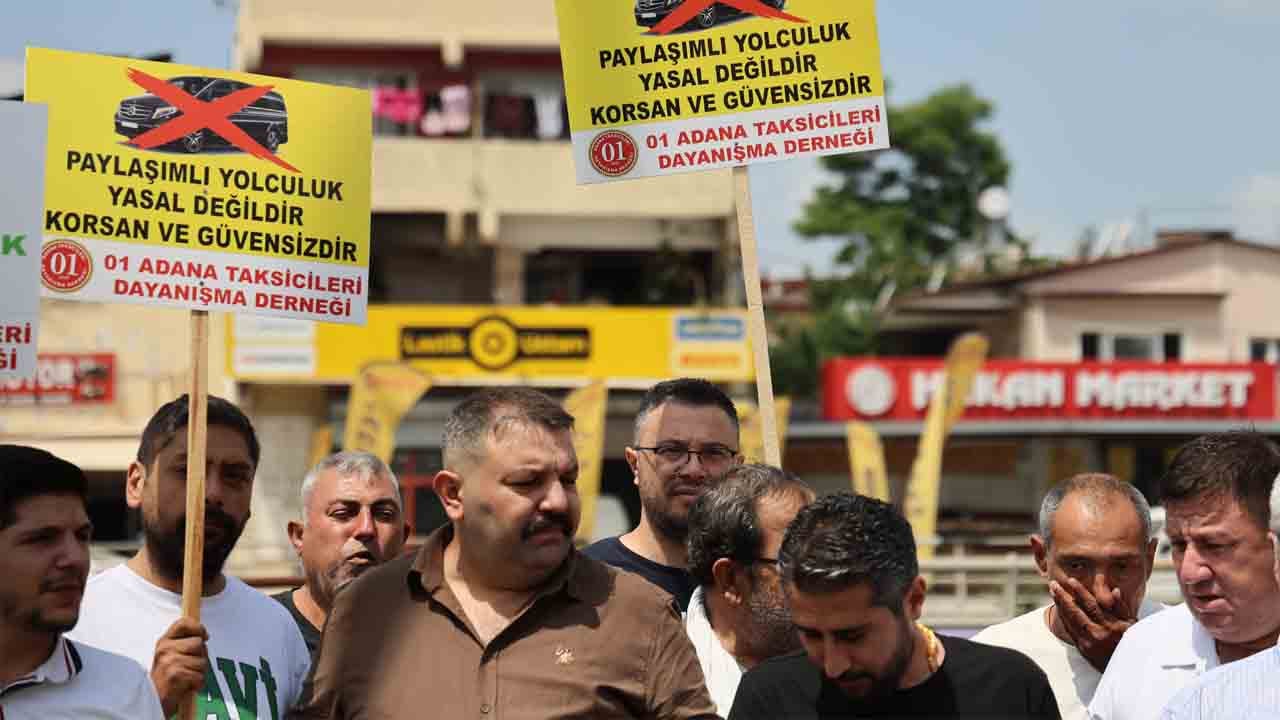 Foto - Taksiciler sonunda isyan etti: Konvoy yapıp yollara döküldüler