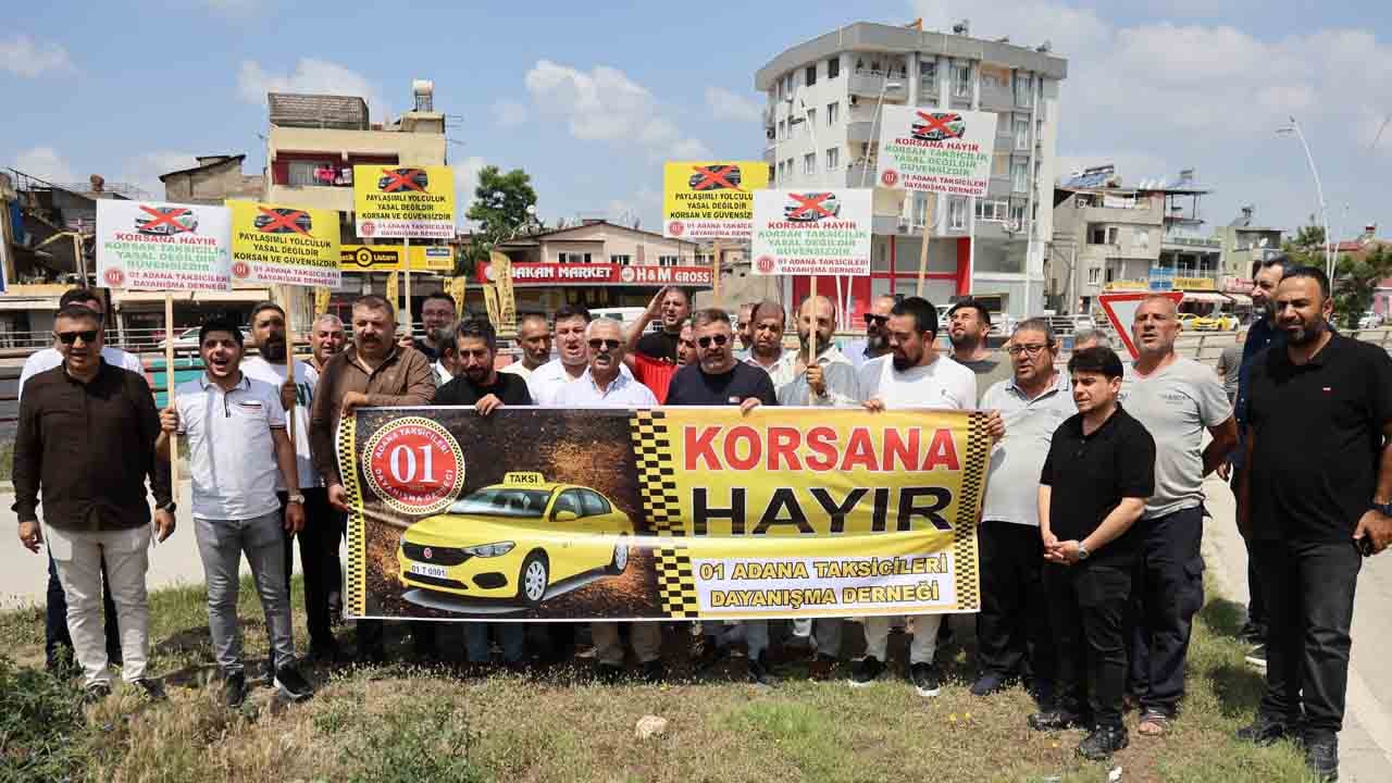 Taksiciler sonunda isyan etti: Konvoy yapıp yollara döküldüler