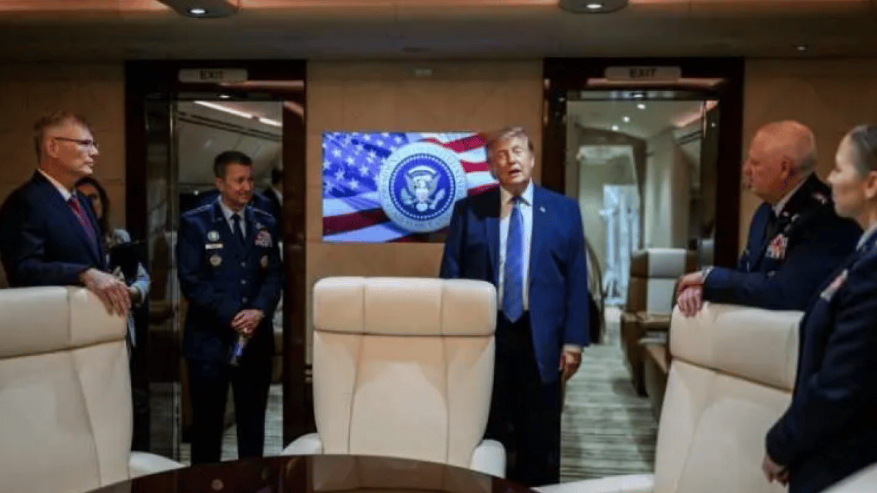 Foto - Tam 400 milyon dolar değerinde: İşte Trump'ın uçan sarayı!