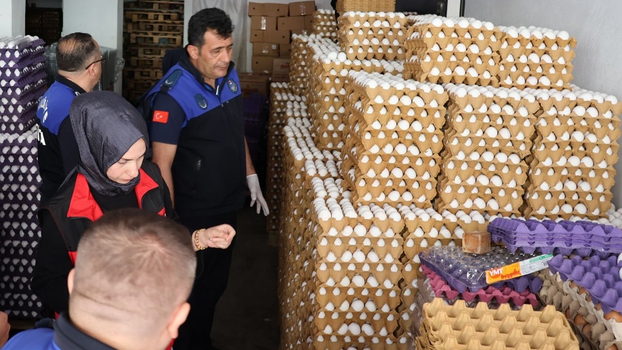 Tam 5 bin koli... On binlerce yumurta imha edildi!