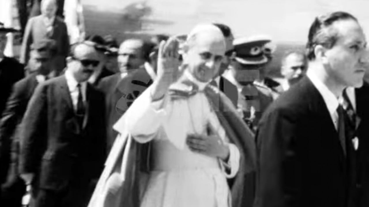 Tam 58 yıl önce! Türkiye’ye ilk papa ziyaretinden ilginç görüntüler