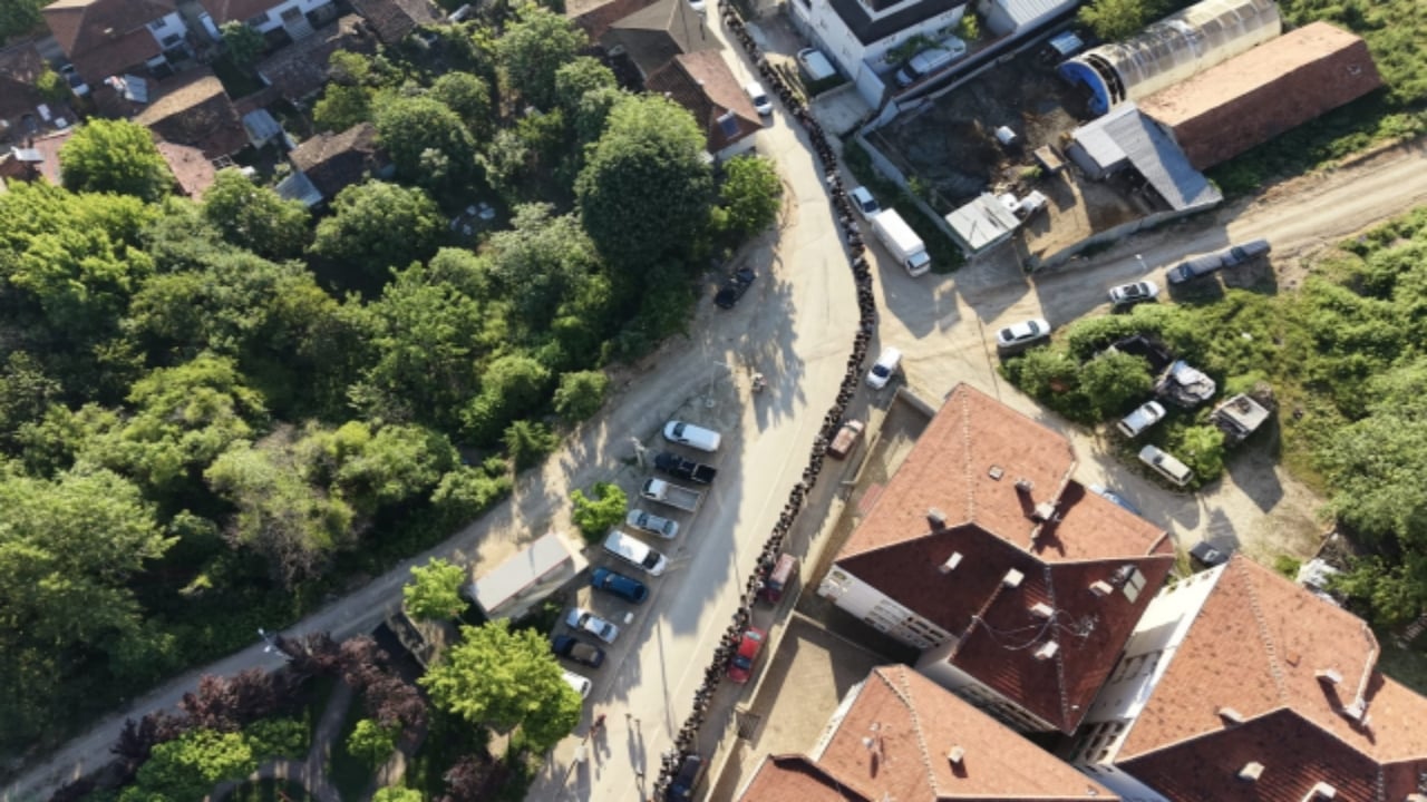 Foto - Tam 60 yıldır hiç bozulmadı, bu kez 1 kilometreyi geçti! İşte Bursa’da dronla görüntülenen rekor kuyruğun sırrı 