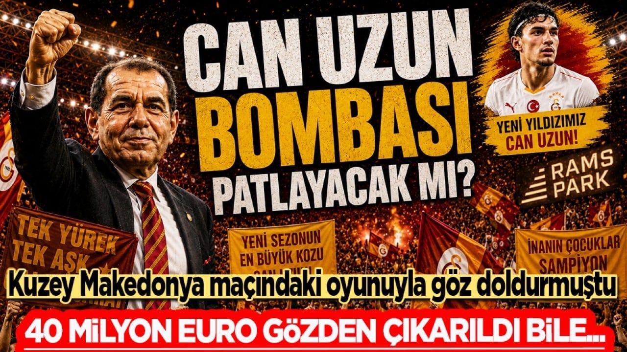 Tamı tamına 40 milyon euro: Sonunda ikna ettiler! Can Uzun transferinde...
