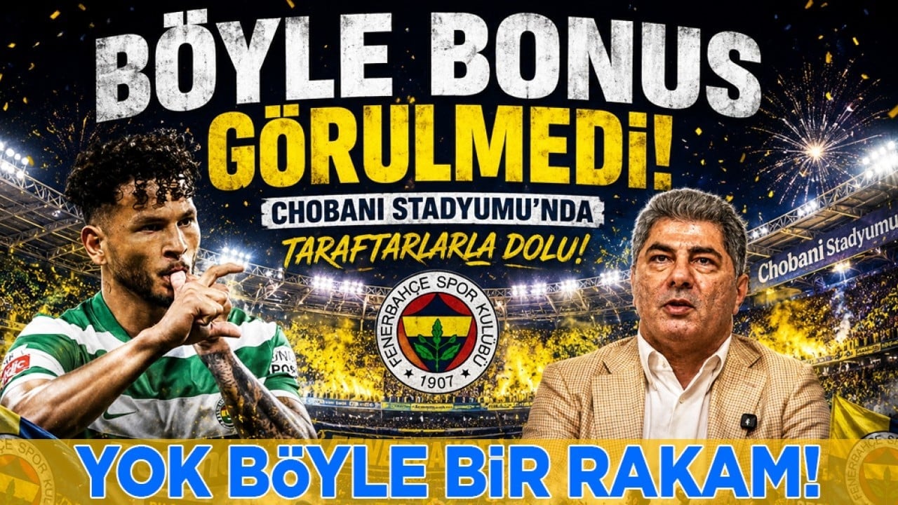 Taraftarları şaşkına çeviren gelişme bu olsa gerek! Yok böyle bir bonus! Bu nasıl bir sözleşme... 