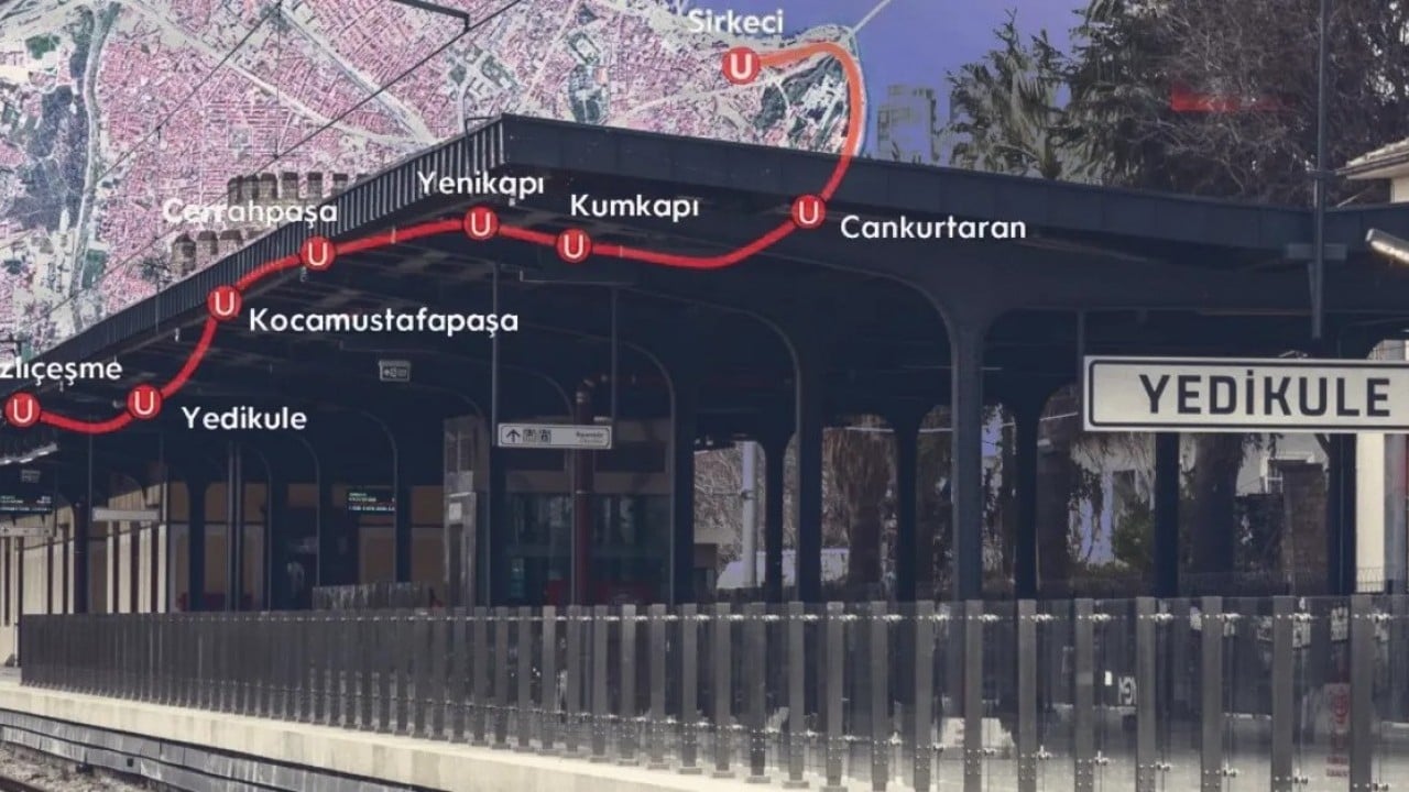 Foto - Tarihi hat 8 milyondan fazla yolcu taşıdı