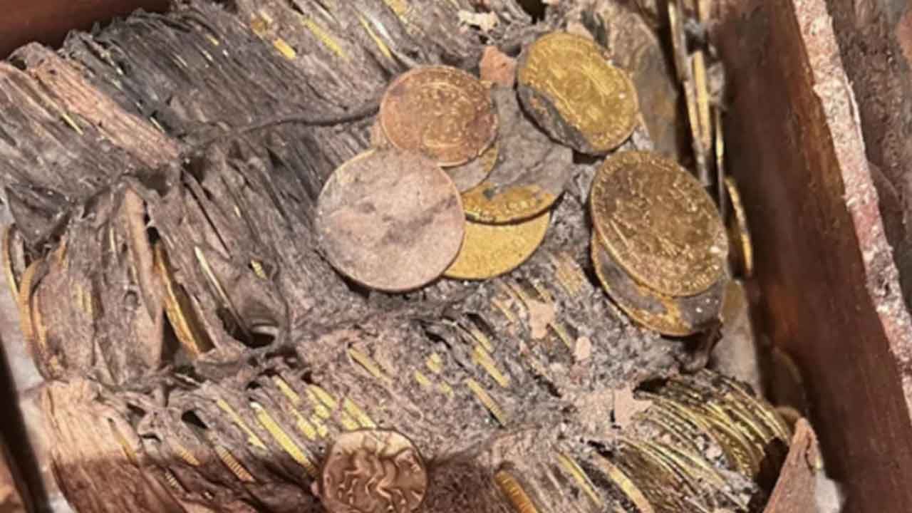 Foto - Tarihi hazineye ulaşıldı: Bahçe sahibi resmen zengin oldu