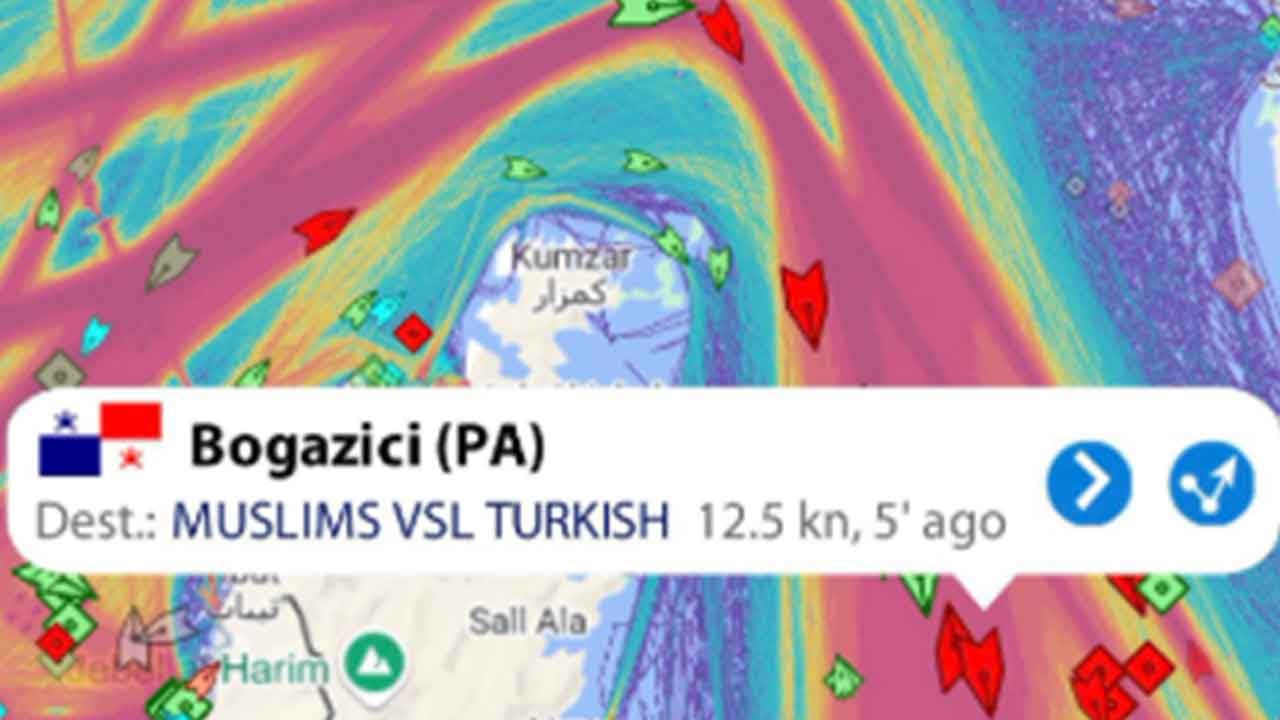 Foto - Tarihi manevra: Hürmüz Boğazı'na yaklaşan Türk gemisi AIS sinyalini apar topar değiştirip bakın ne yaptı