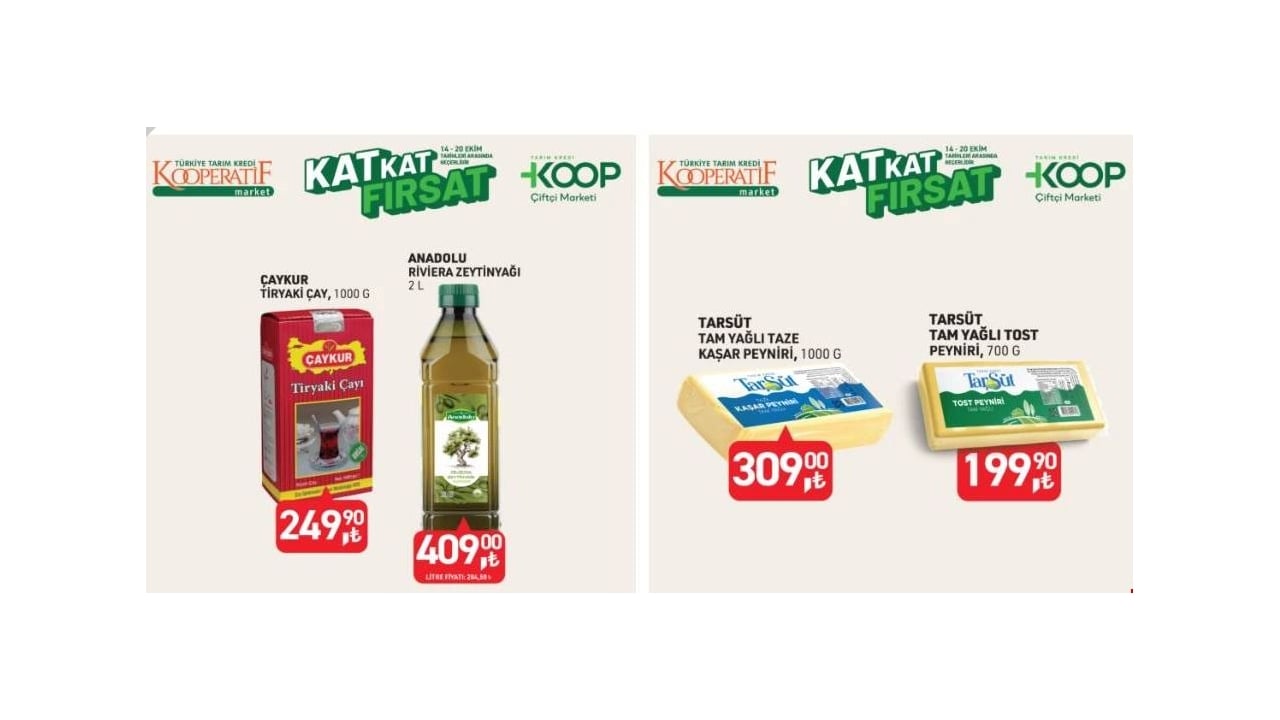 Foto - Tarım Kredi 70 üründe etiketi aşağı çekti