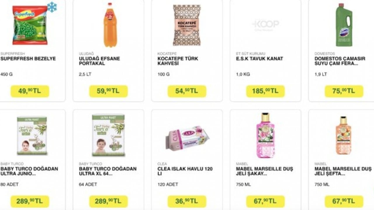 Foto - Tarım Kredi KOOP Market’ten büyük indirim fırsatı! 17-30 Kasım’da fırsat ürünleri