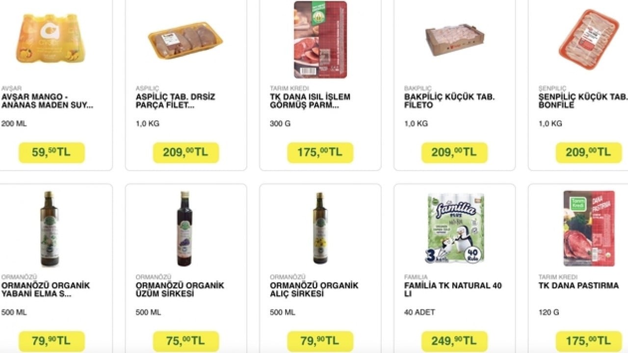 Foto - Tarım Kredi KOOP Market’ten büyük indirim fırsatı! 17-30 Kasım’da fırsat ürünleri