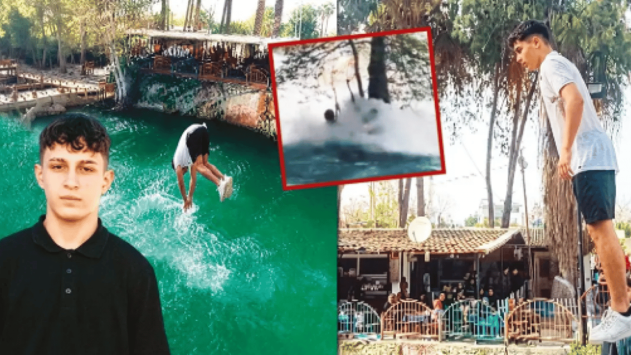 Tarsus Şelalesi'ne işte böyle atlamıştı! Kerem’den 3 gündür haber alınamıyor