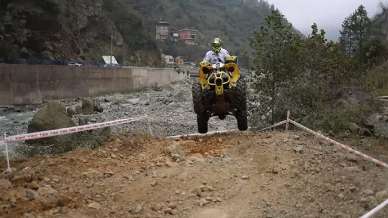 Foto - Taş ocağında spor! Avrupa ve Dünya Şampiyonası ayakları burada yapılacak 