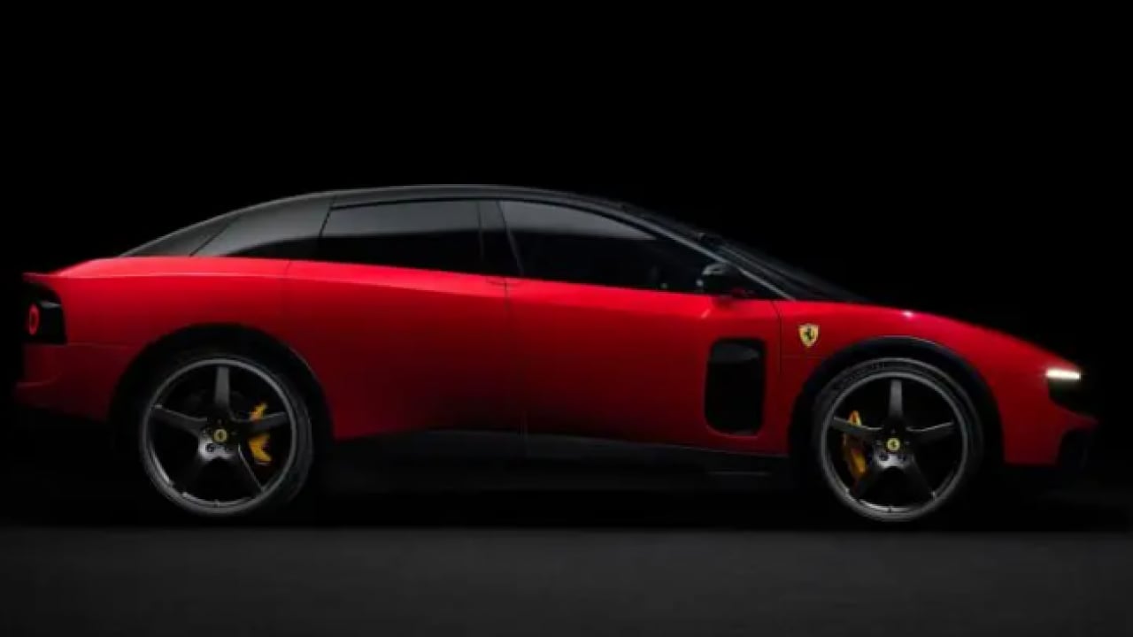 Foto - Tasarımıyla dikkat çekti! İşte Ferrari'nin ilk elektrikli otomobili!