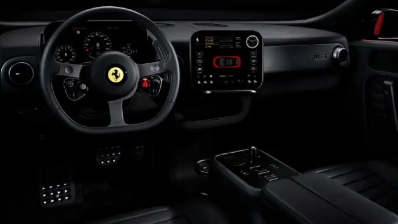 Foto - Tasarımıyla dikkat çekti! İşte Ferrari'nin ilk elektrikli otomobili!