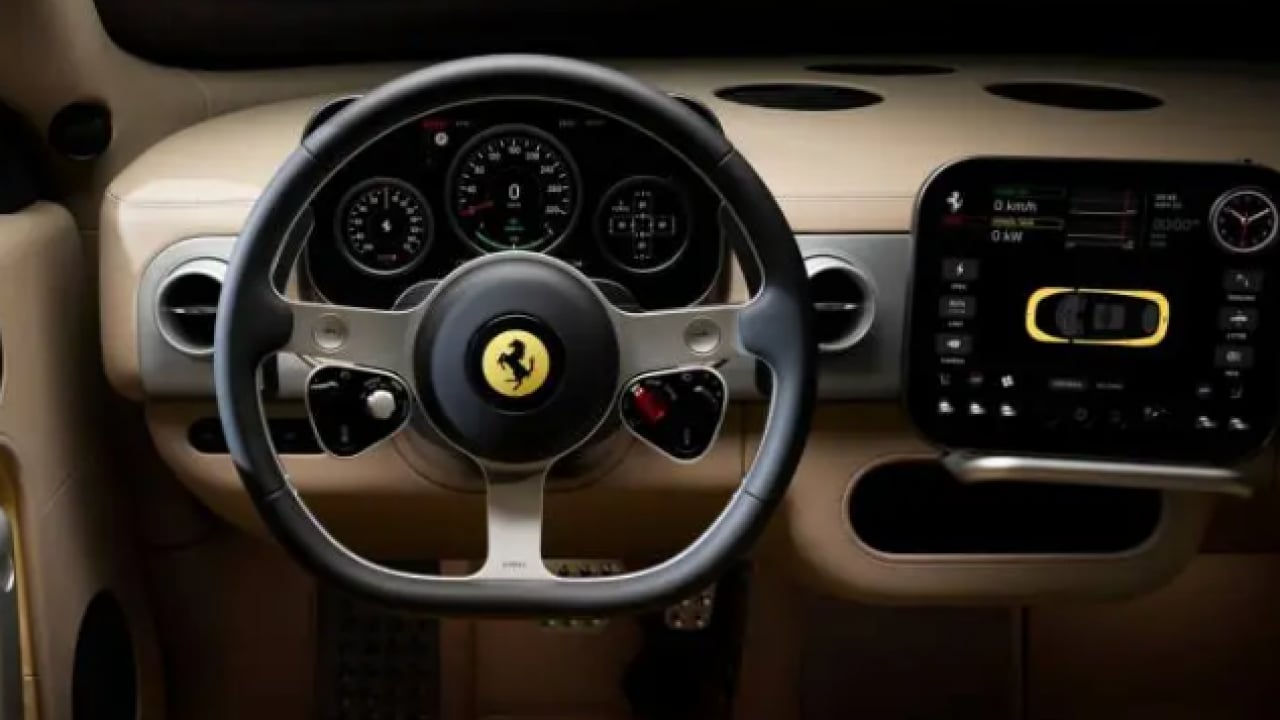Foto - Tasarımıyla dikkat çekti! İşte Ferrari'nin ilk elektrikli otomobili!
