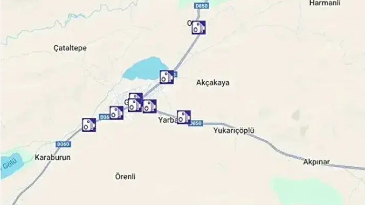 Foto - Tatile çıkacaklar dikkat: Radar noktaları belli oldu!