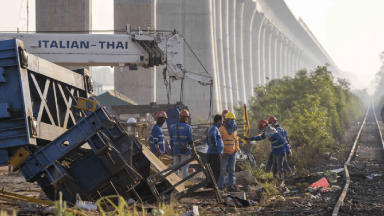 Foto - Tayland’daki kazada ölü sayısı arttı! Vinç faciasından kötü haber gelmeye devam ediyor