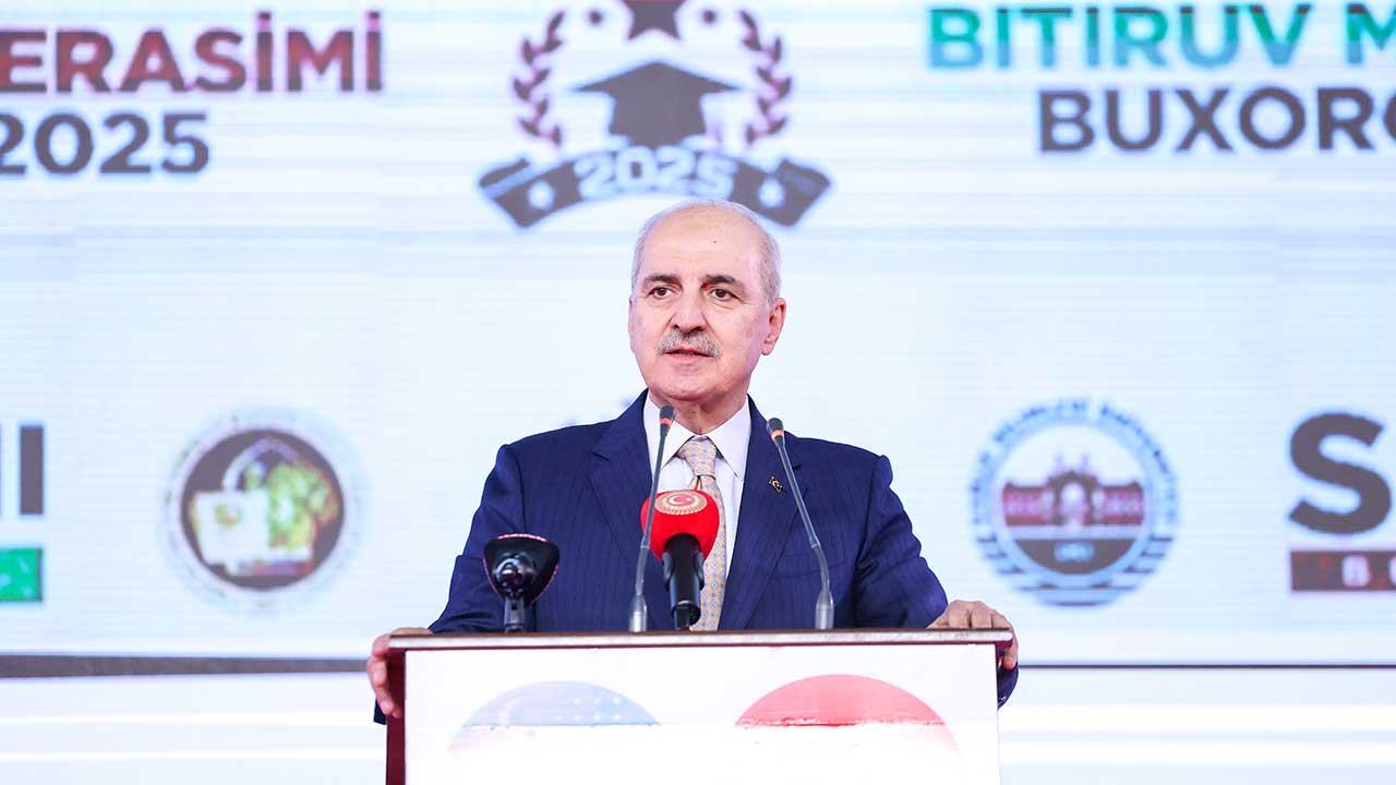 TBMM Başkanı Kurtulmuş mezuniyet töreninde konuştu: Önümüzdeki yüzyıl Türki dünyasının yüzyılı