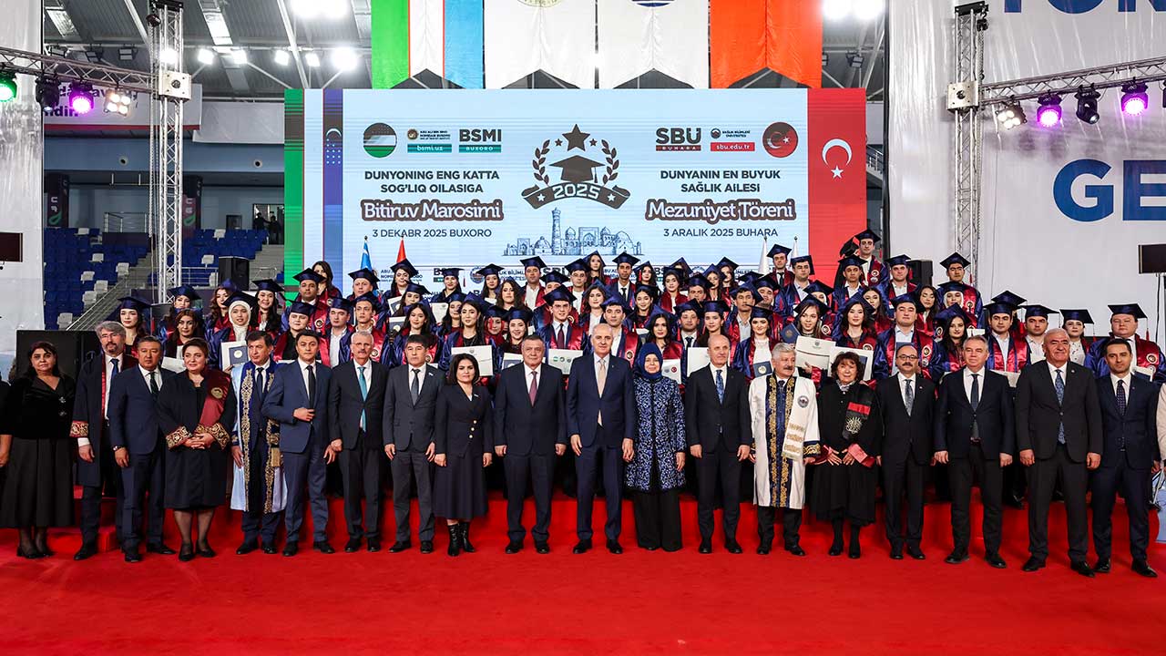 Foto - TBMM Başkanı Kurtulmuş mezuniyet töreninde konuştu: Önümüzdeki yüzyıl Türki dünyasının yüzyılı