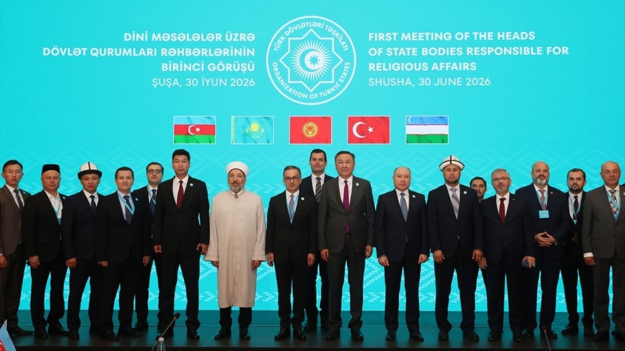 Foto - TDT üyesi ülkelerin dini kurumlarının başkanları Şuşa'da bir araya geldi! Arpaguş: Geleceğimizi birlikte inşa edeceğiz