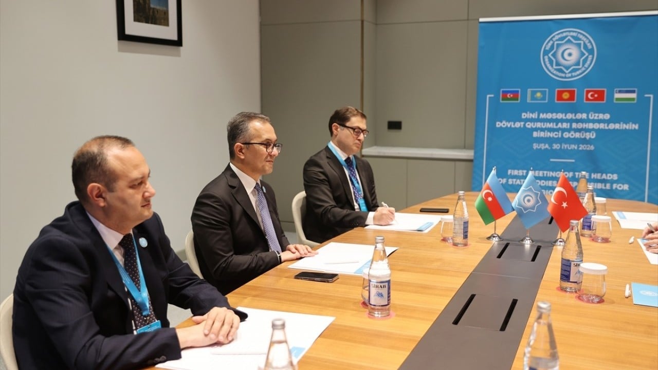 Foto - TDT üyesi ülkelerin dini kurumlarının başkanları Şuşa'da bir araya geldi! Arpaguş: Geleceğimizi birlikte inşa edeceğiz