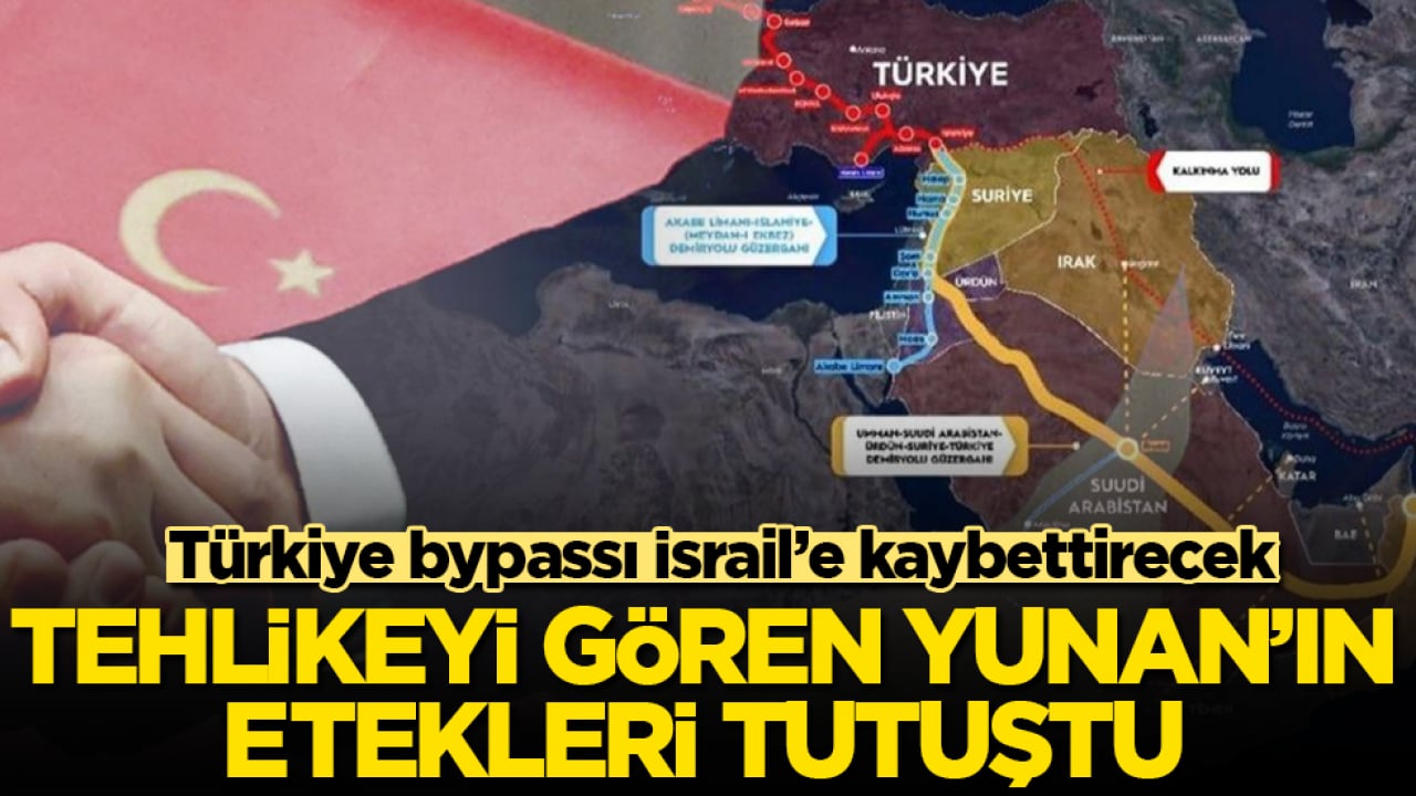 Tehlikeyi gören Yunanistan’ın etekleri tutuştu: Türkiye bypassı İsrail’e kaybettirecek