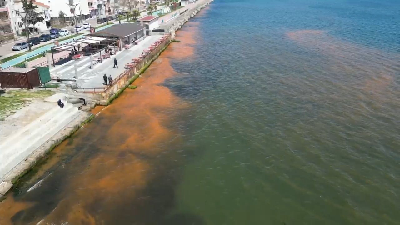 Tekirdağ'da korkutan görüntü!