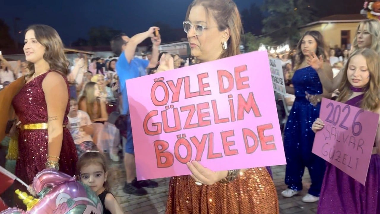 Foto - Tekirdağ'da Şalvar Gecesi coşkusu! 