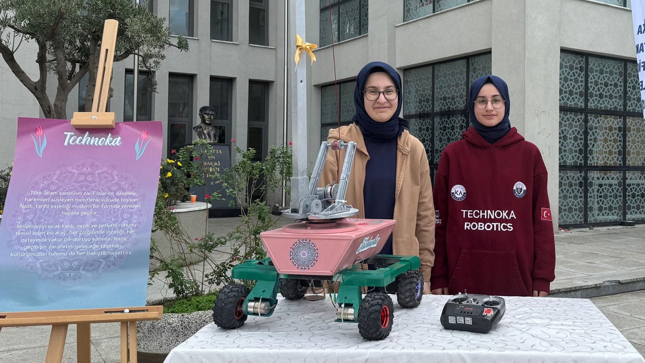Foto - TEKNOFEST’te finale kaldılar! İmam hatipli kızlardan teknoloji devrimi