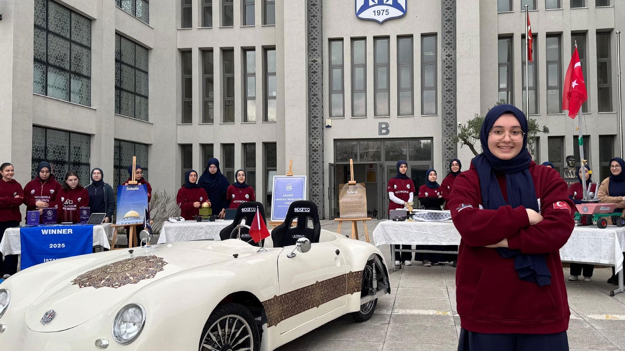 Foto - TEKNOFEST’te finale kaldılar! İmam hatipli kızlardan teknoloji devrimi