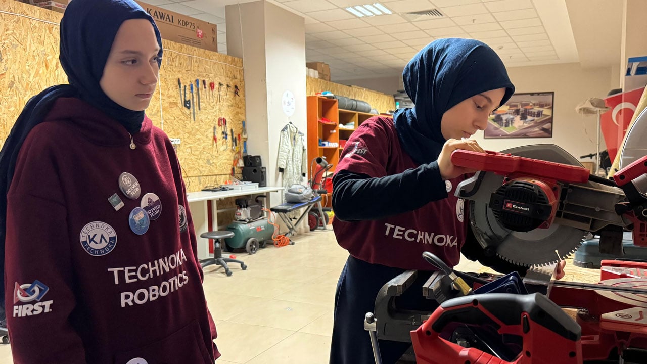 Foto - TEKNOFEST’te finale kaldılar! İmam hatipli kızlardan teknoloji devrimi