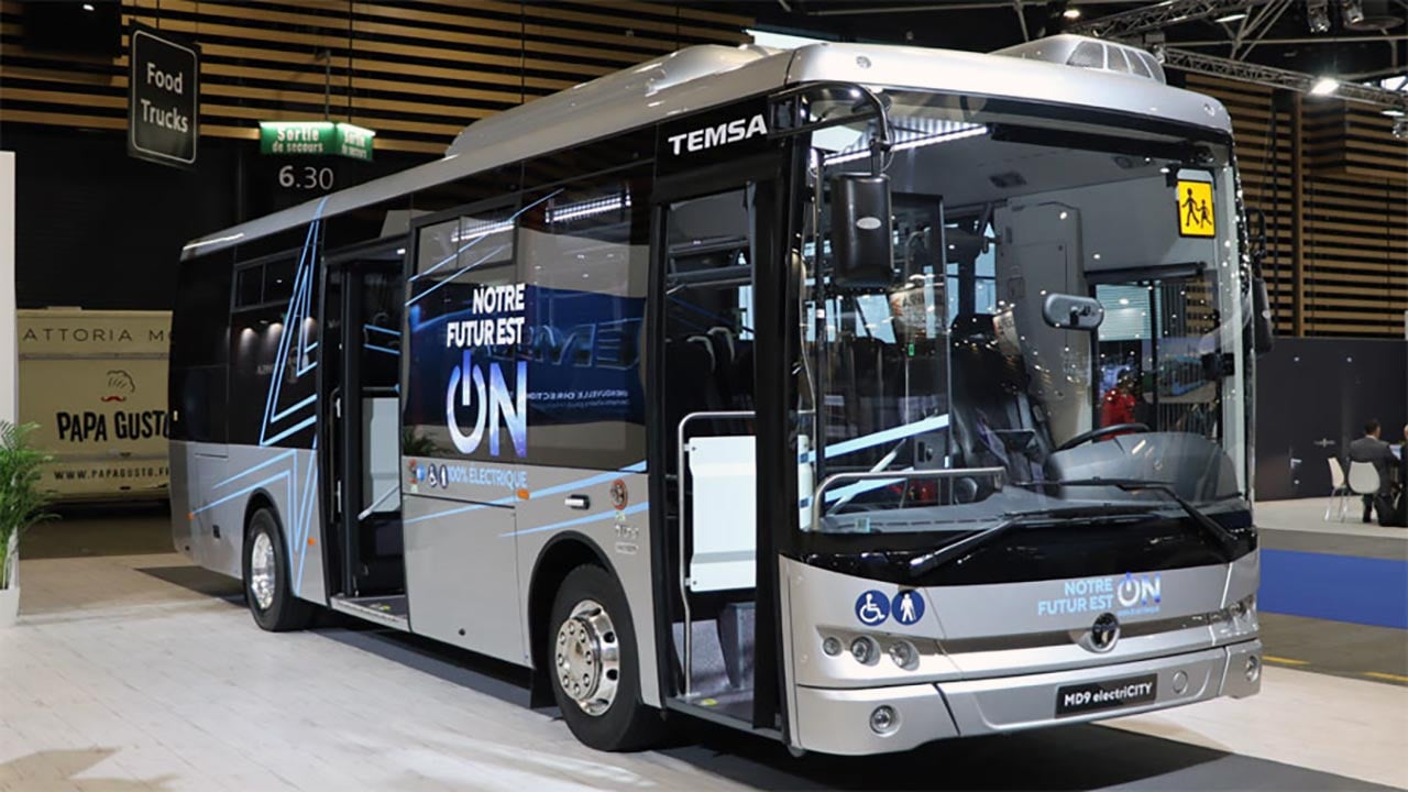Foto - TEMSA’dan büyük başarı! Avrupa'ya elektrikli otobüs teslimatı