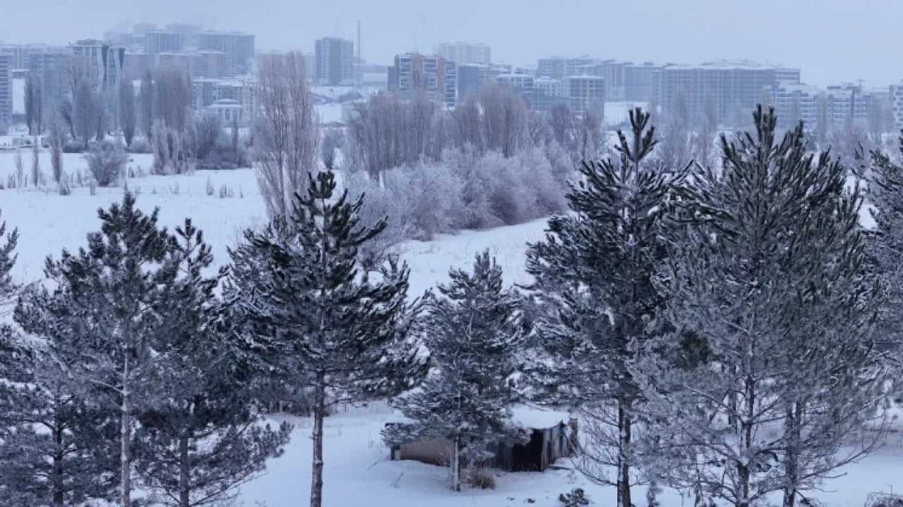 Foto - Termometre eksi 22'yi gösterdi: Bütün şehirde hayat dondu!