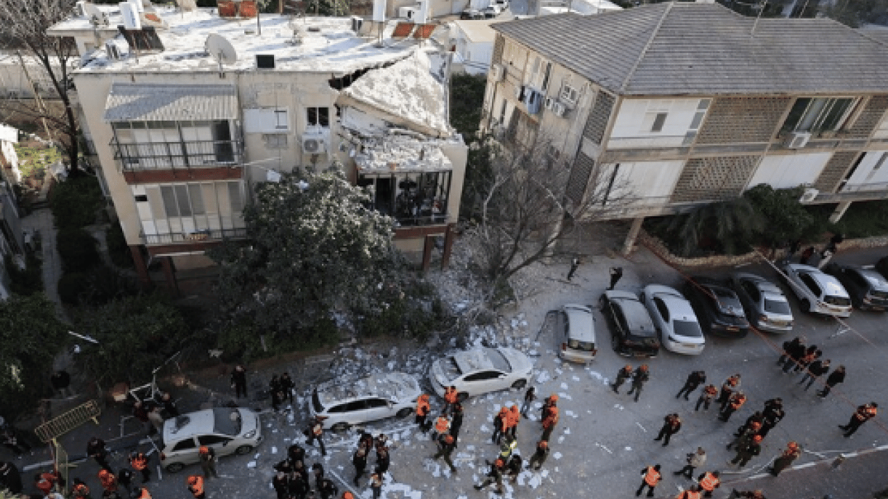Foto - Terör devleti İsrail'de sirenler susmuyor! Siyonistlerin kabusu oldu!