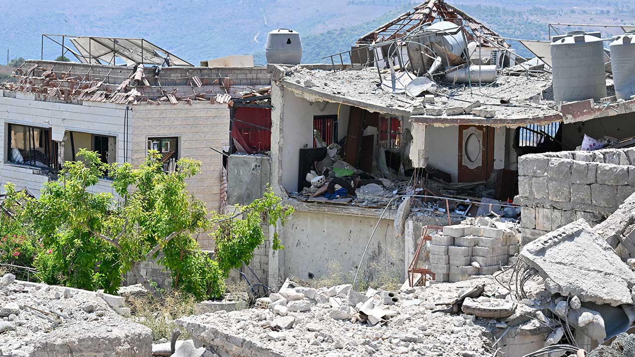 Foto - Terörist İsrail arkasında koca bir enkaz bıraktı