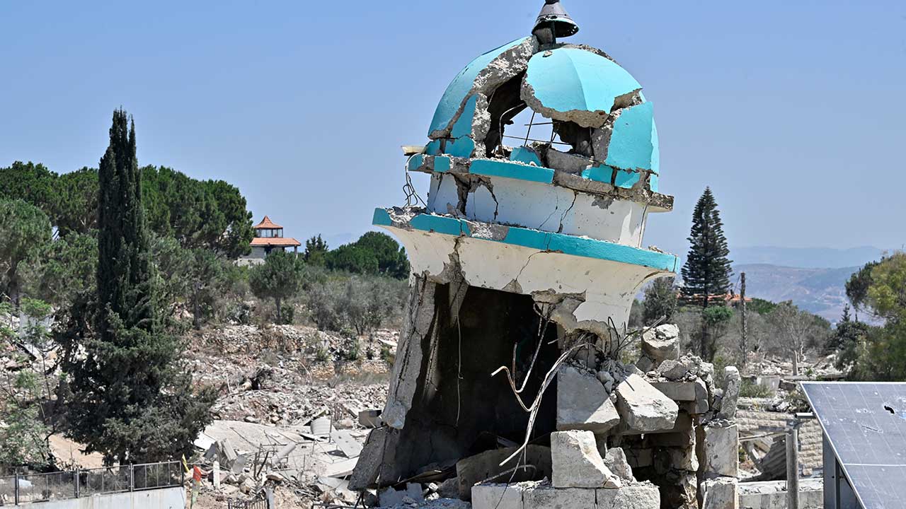 Foto - Terörist İsrail arkasında koca bir enkaz bıraktı