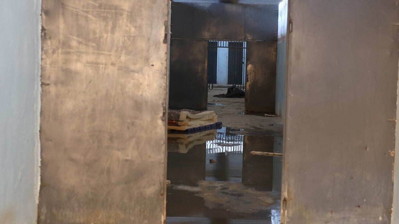 Foto - Teröristlerin DEAŞ'lıları saldığı hapishane görüntülendi