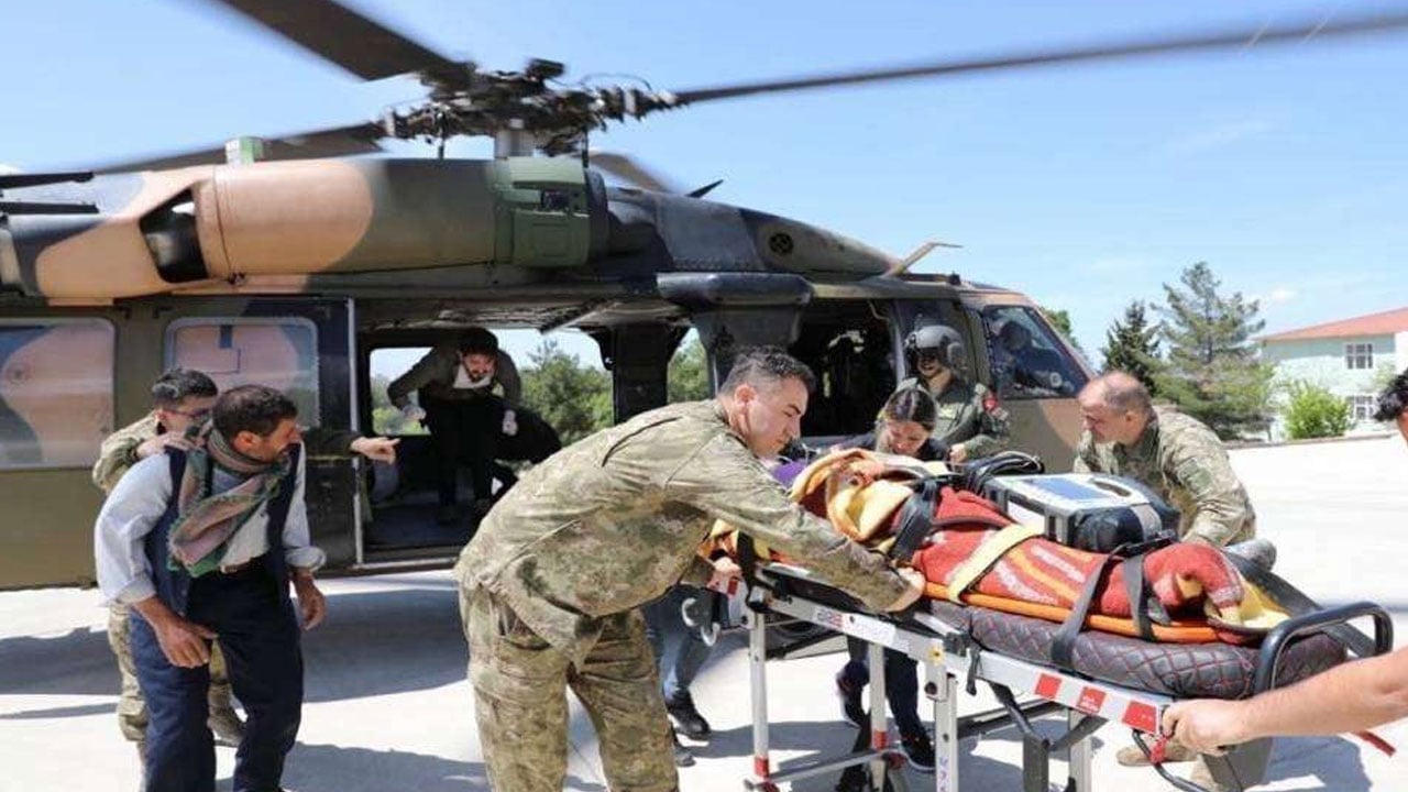 Foto - Terörsüz Türkiye'nin yeni yüzü: Askeri helikopterle hayat kurtarıldı