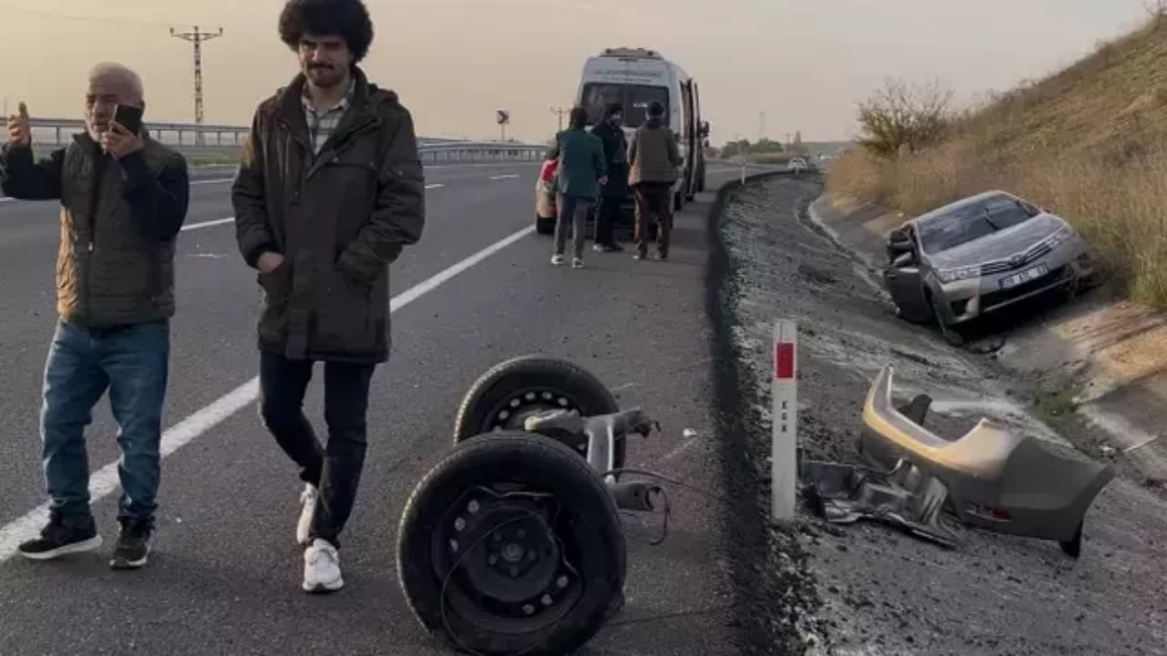 Foto - Ters yöne girip iki aracı perte çıkardı! Kadın sürücünün sözleri dumura uğrattı