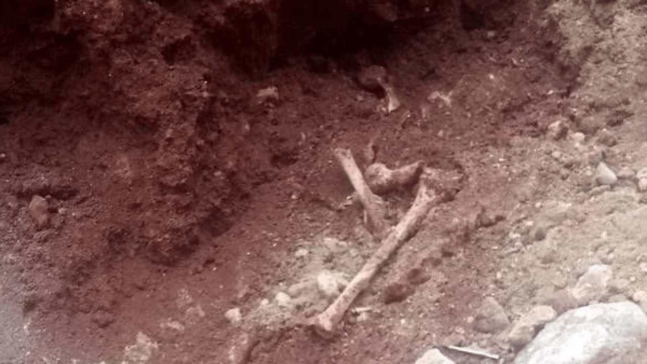 Foto - Tesadüfen fark edildi! Çalışmalar durduruldu polise haber verildi