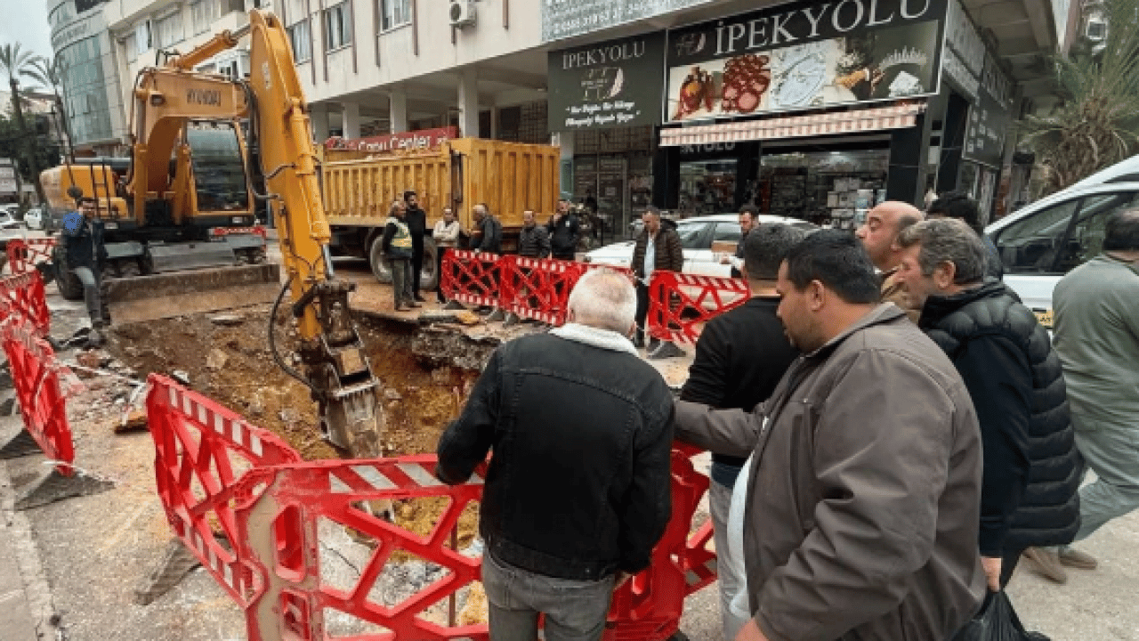 Foto - Tesadüfen fark edildi! Çalışmalar durduruldu polise haber verildi