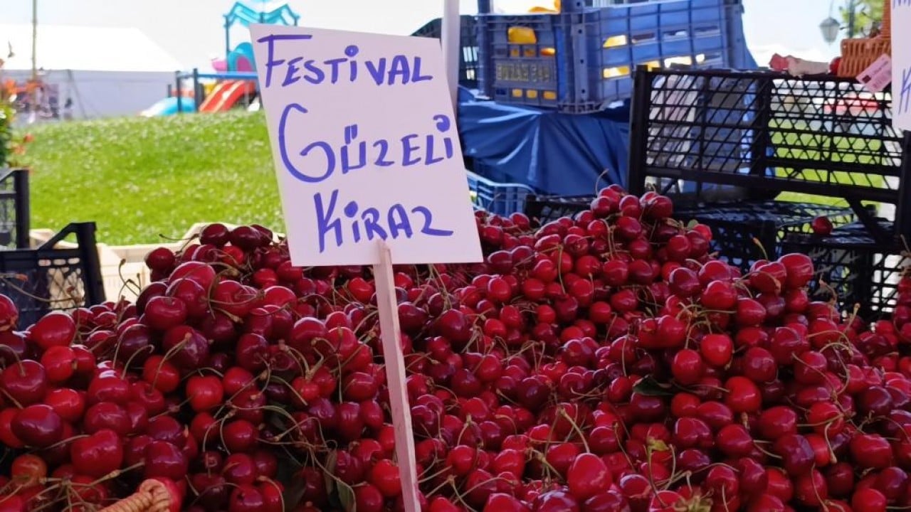 Foto - Tezgahlara ilgi arttı Kiraz fiyatları yüz güldürdü