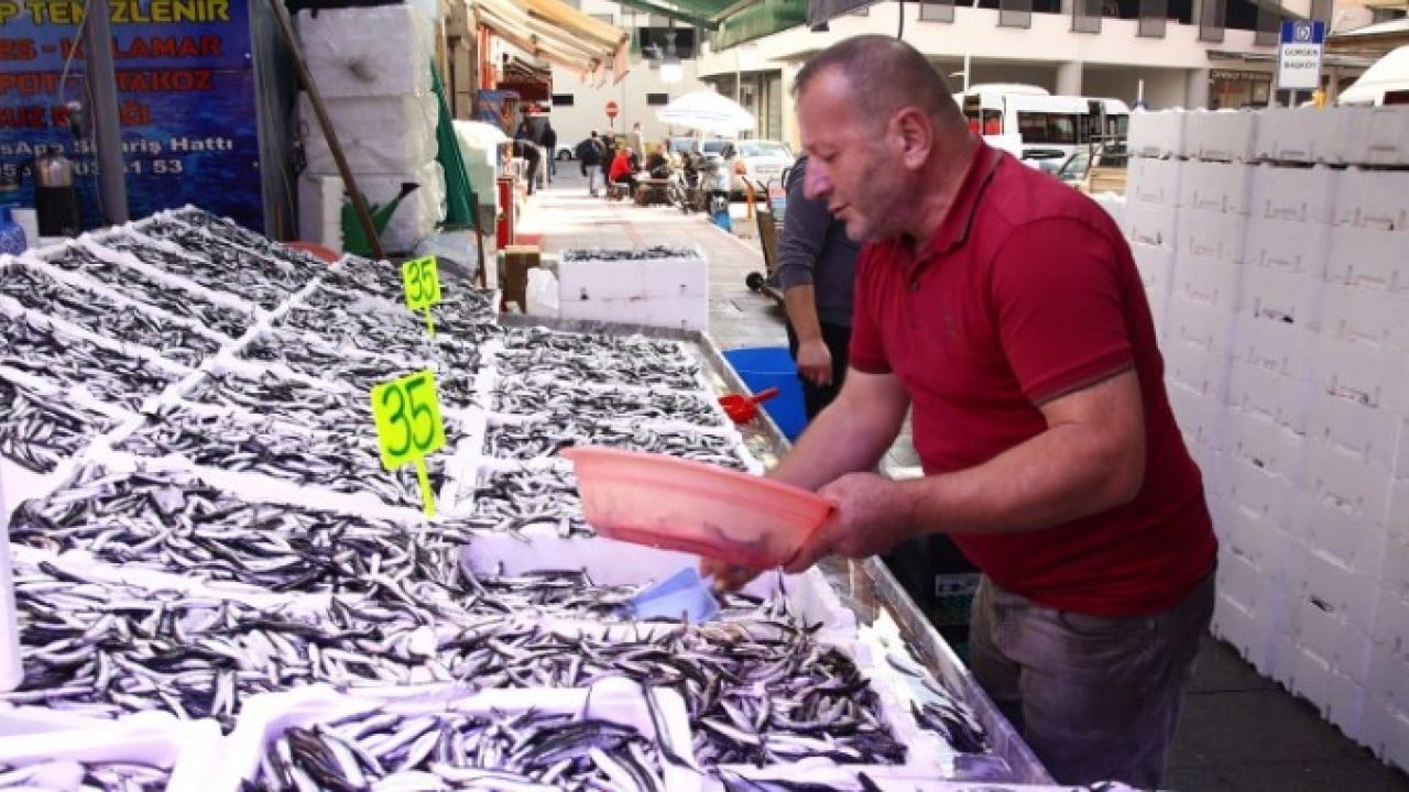 Foto - Tezgahlarda bolluk var! Hamsinin fiyatını duyan koşarak geldi