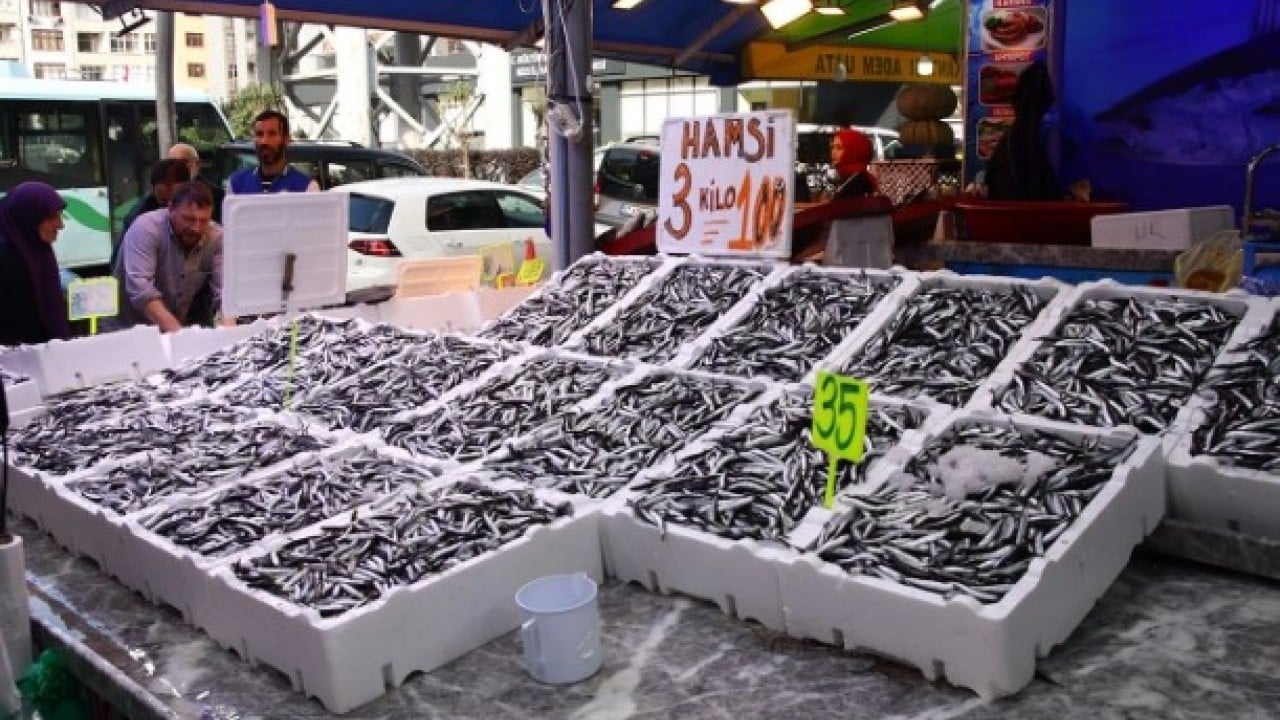 Foto - Tezgahlarda bolluk var! Hamsinin fiyatını duyan koşarak geldi