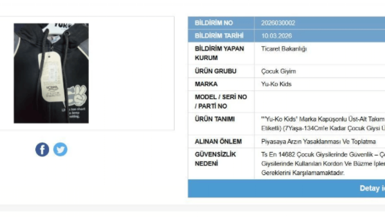 Foto - Ticaret Bakanlığı göz açtırmıyor! 8 ürün için acil toplatma kararı