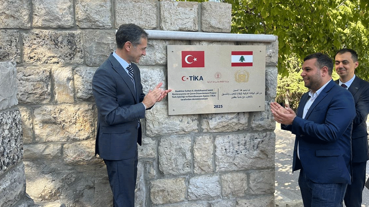 Foto - TİKA bir ecdad yadigarını daha hayata döndürdü: Lübnan’daki Sultan II. Abdülhamid Sebili açıldı